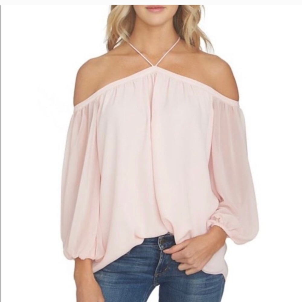 1. State cold shoulder blouse from Nordstrom NWT
